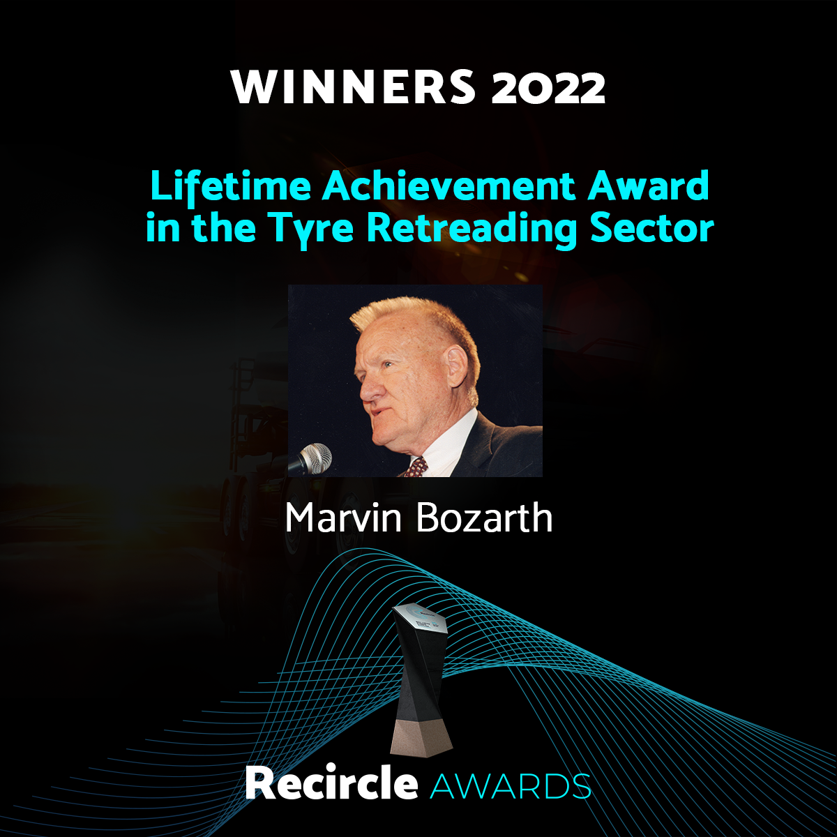 Lifetime Achievement Award in the Tyre Retreading Sector 22