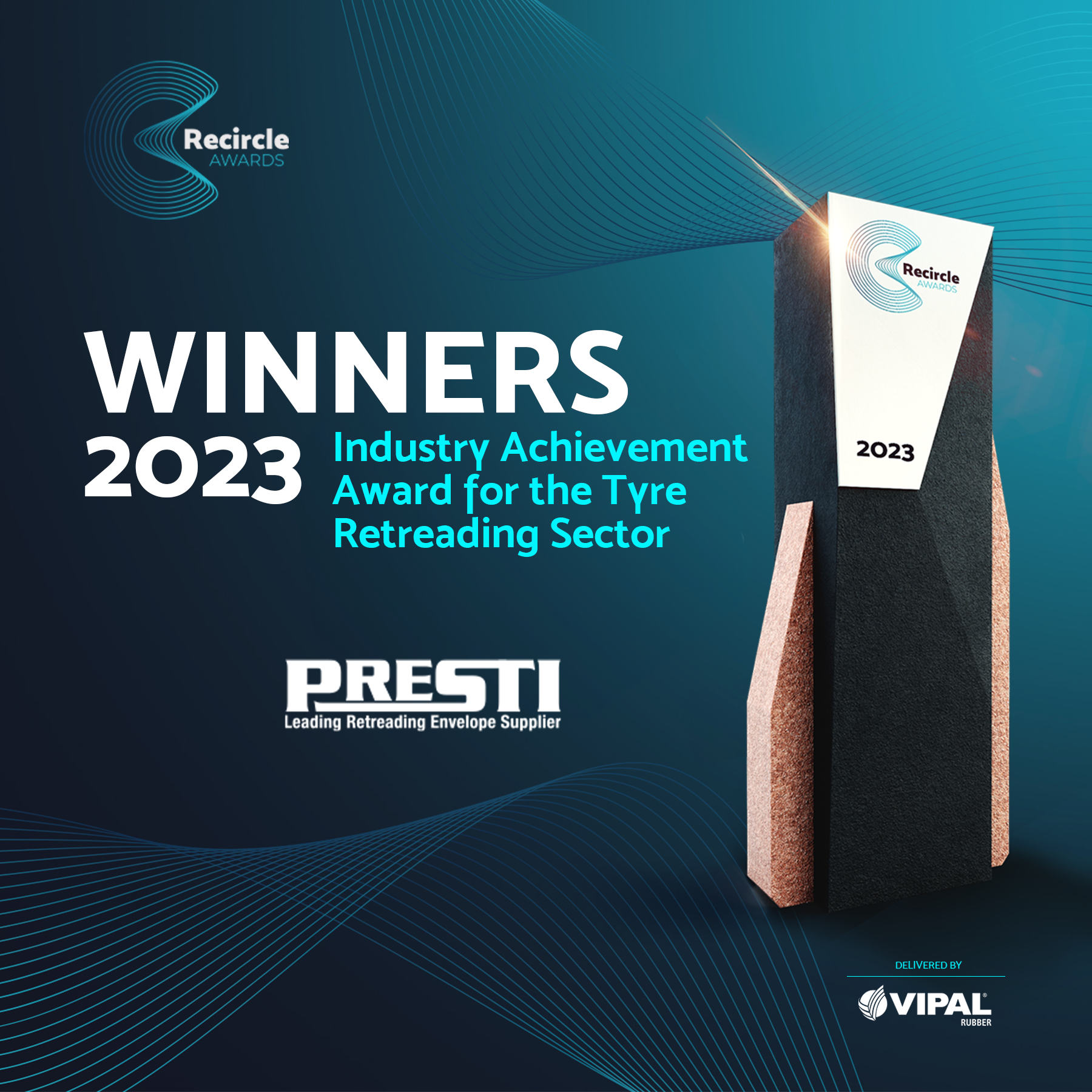 Industry Achievement Award for the Tyre Retreading Sector 23